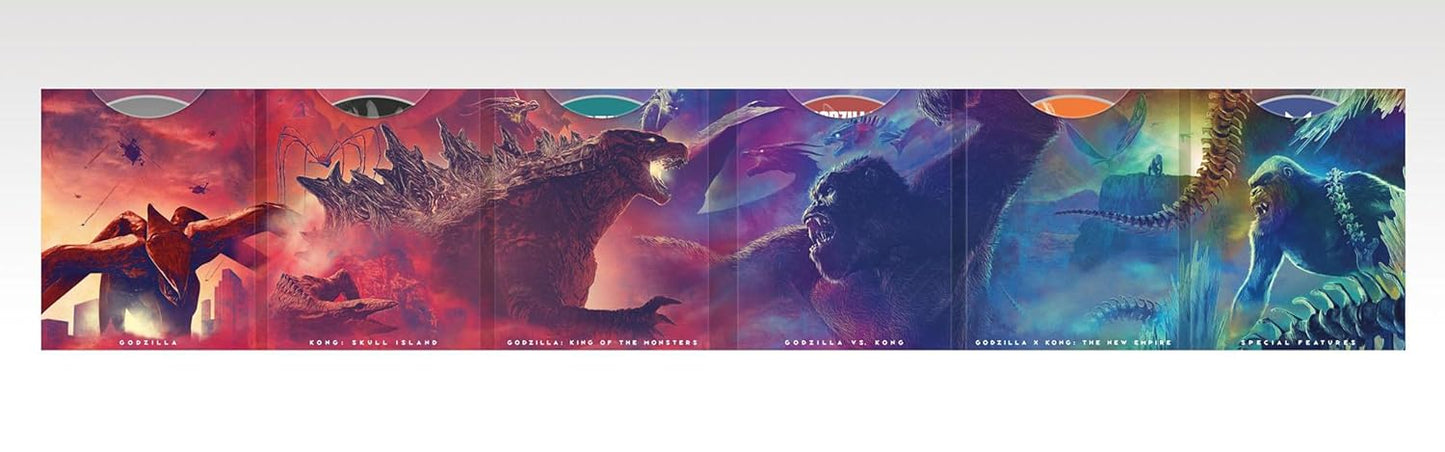 Godzilla/Kong Monsterverse 5-Film Collector's Edition (4K Ultra HD + Digital)