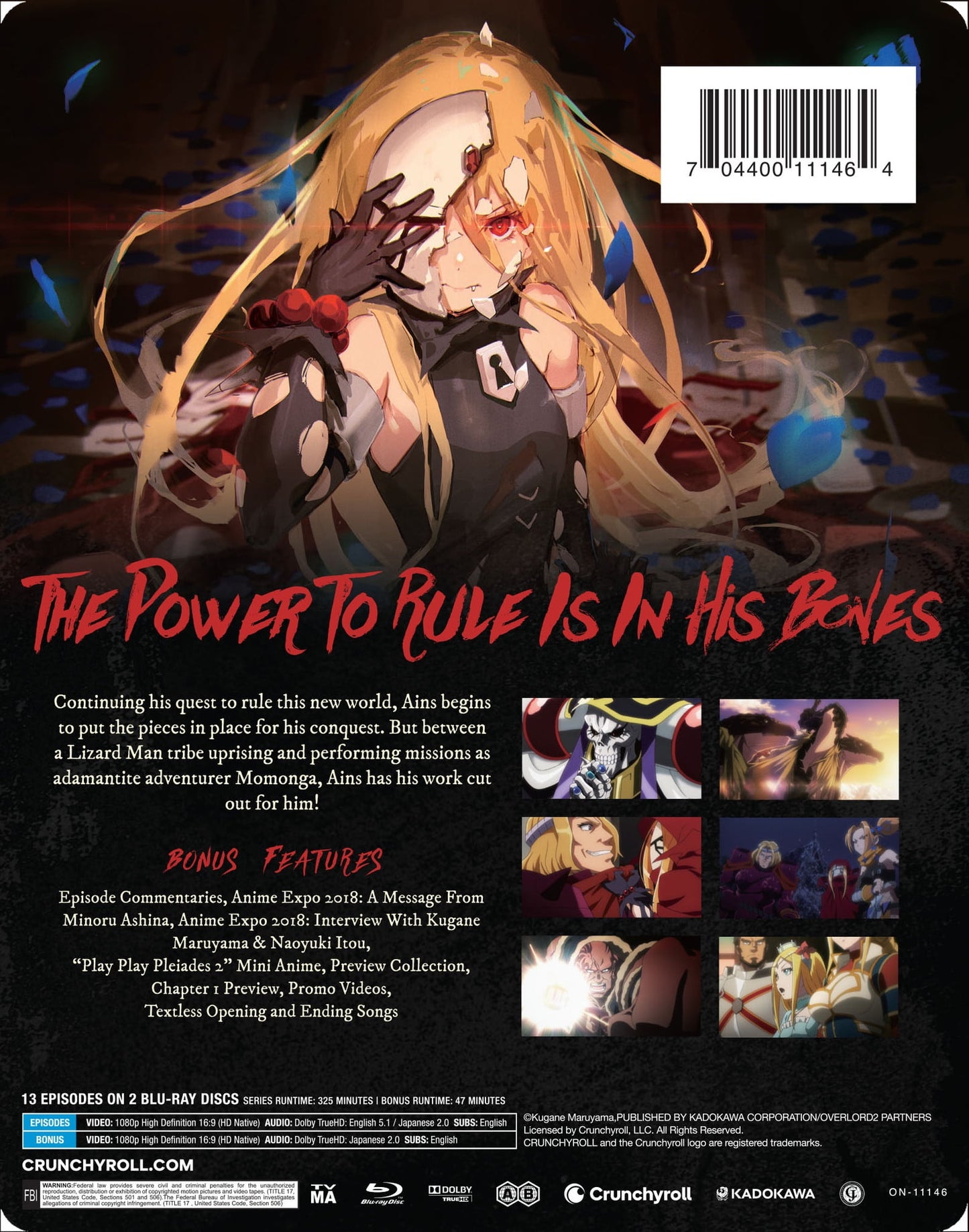 Overlord: Season 2 - Limited Edition Steelbook (Blu-ray)