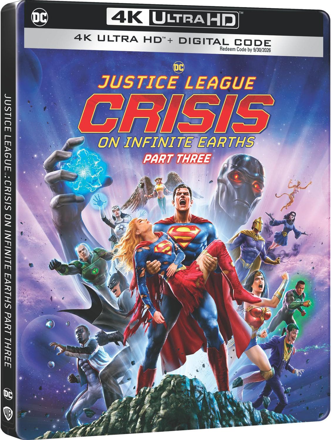 Justice League: Crisis on Infinite Earths: Part 3 (4K UHD/DIG/SBK)