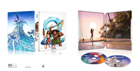 Moana 2 - 4K UHD/BD Combo + Digital + Steelbook