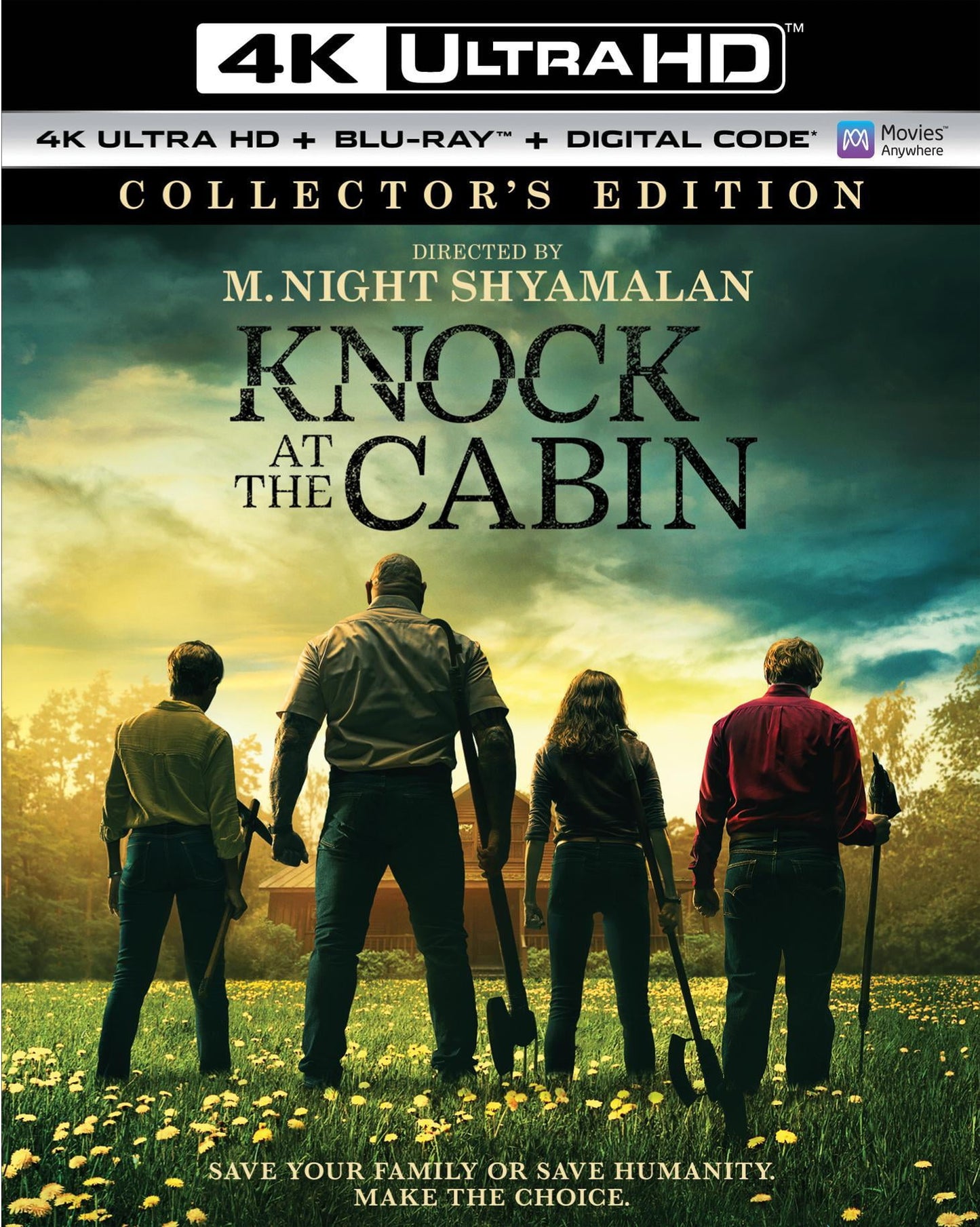 Knock at the Cabin (4K Ultra HD + Blu-ray + Digital Copy)