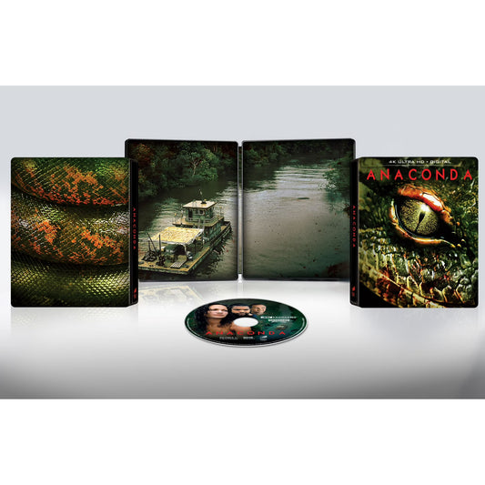 Anaconda - Limited Edition Steelbook (4K Ultra HD + Blu-ray + Digital)