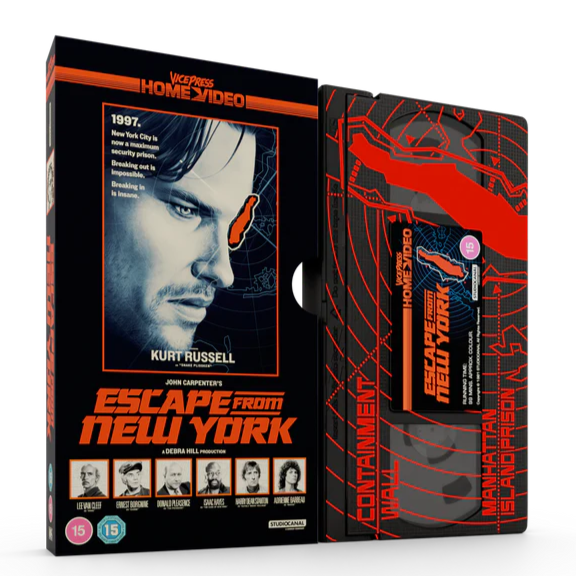 Vice Press Escape From New York VHS (Limited Slipcase Edition) /1000