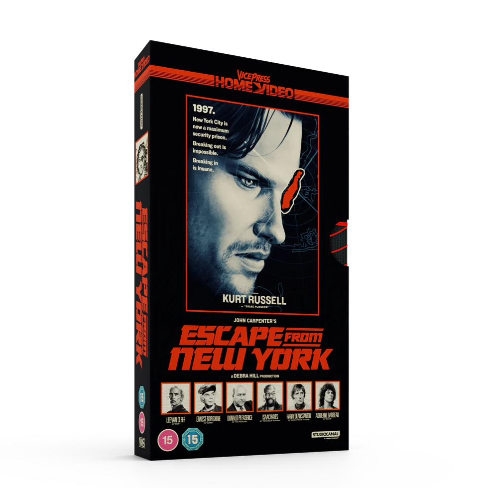 Vice Press Escape From New York VHS (Limited Slipcase Edition) /1000