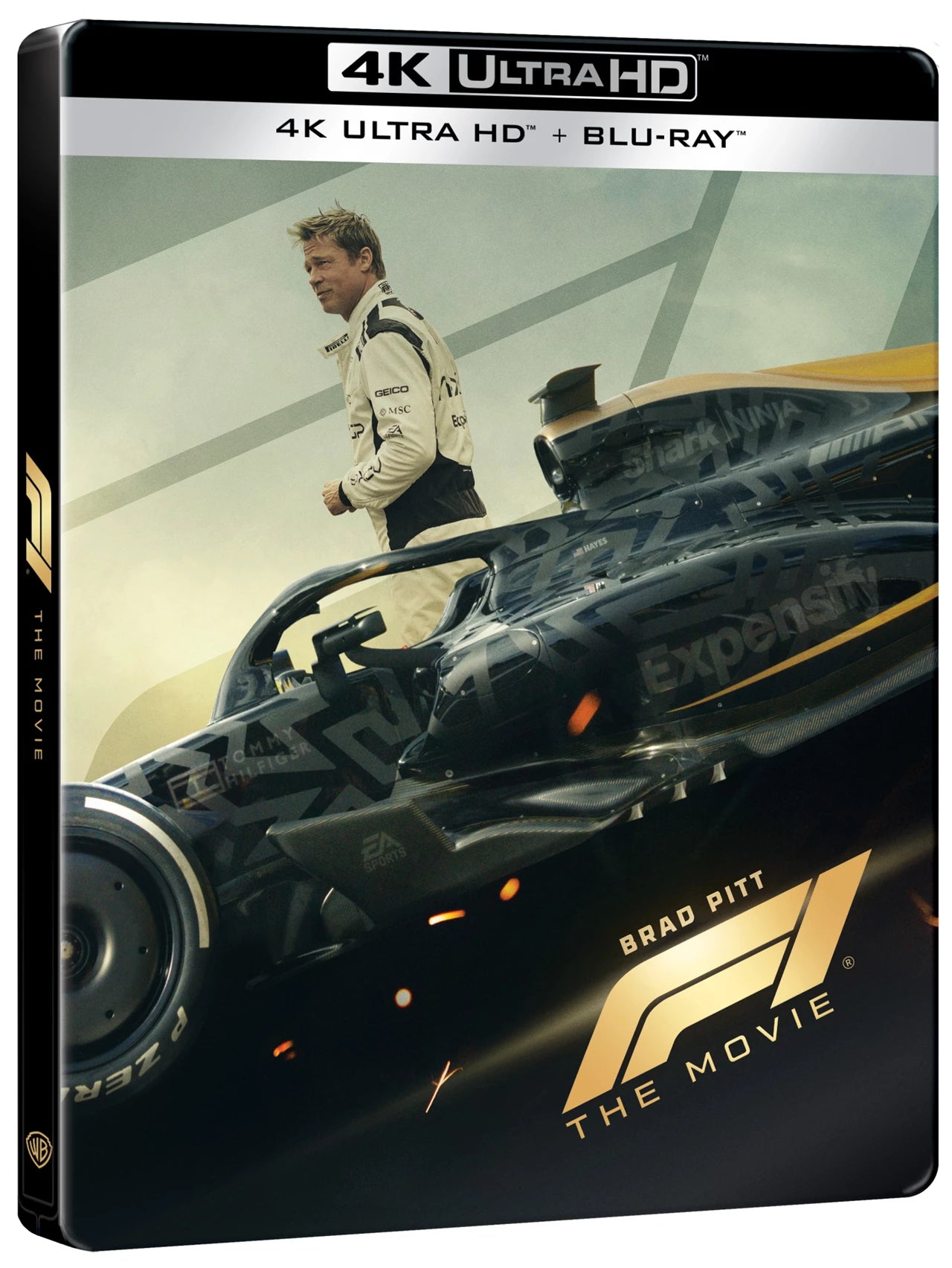 F1: The Movie - Limited Edition Steelbook (4K Ultra HD + Blu-ray)