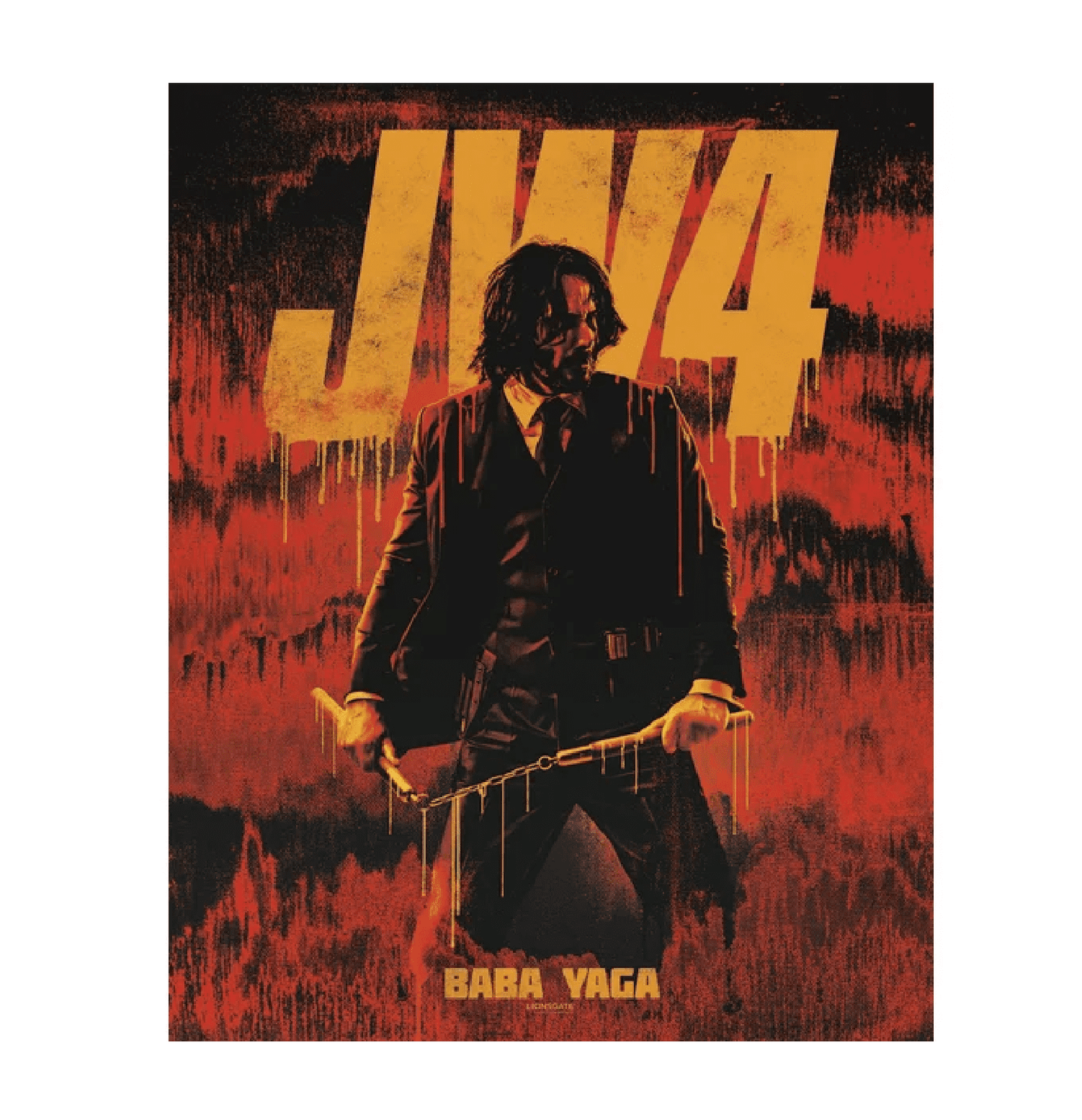 John Wick 4 Limited Edition Collector's Set (4K Ultra HD + Blu-Ray + DVD+ Digital Copy)