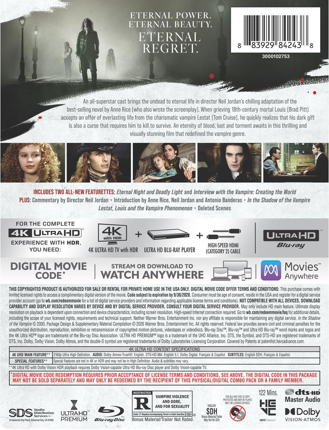 Interview with the Vampire - Limited Edition Steelbook (4K Ultra HD + Digital)