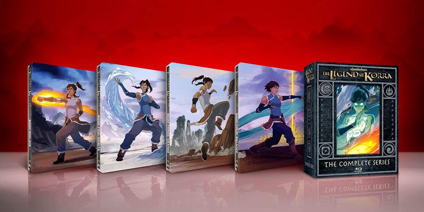 The Legend of Korra: The Complete Series - Limited Edition Steelbook Collection (Blu-ray)