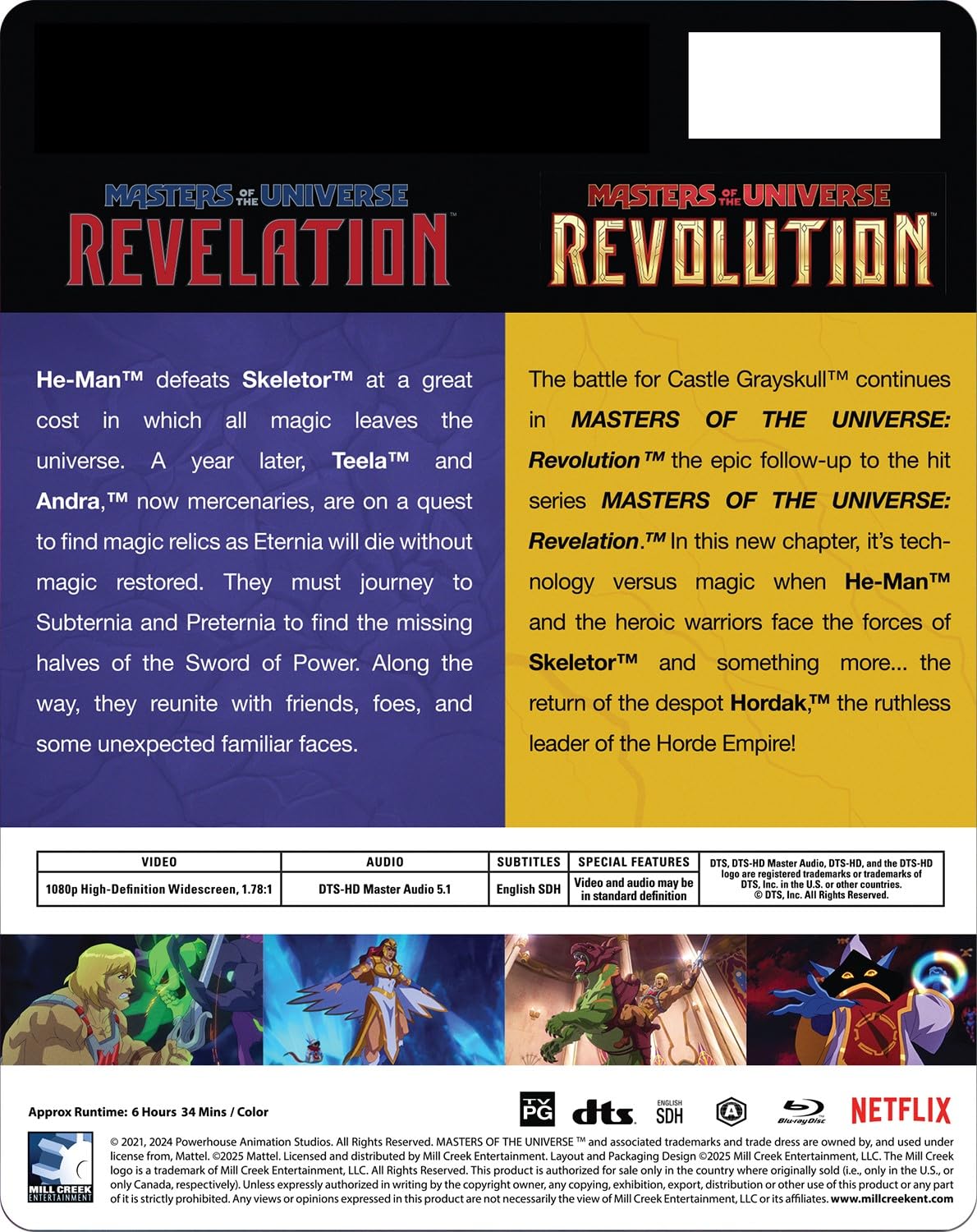Masters of the Universe: Revelation + Revolution - Limited Edition Steelbook (Blu-ray)