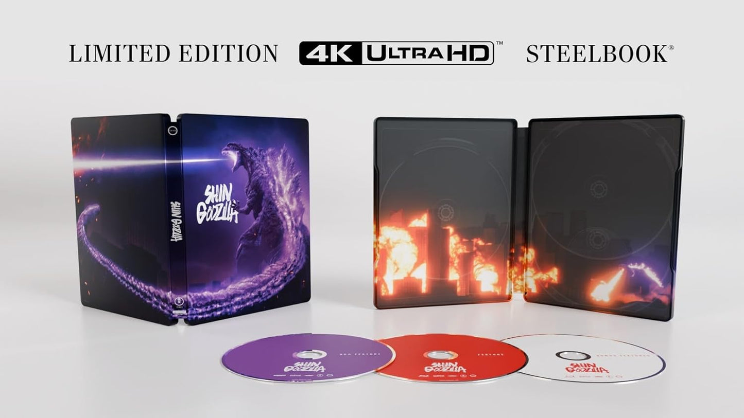 Shin Godzilla - Limited Edition Steelbook (4K UHD + Blu-ray)