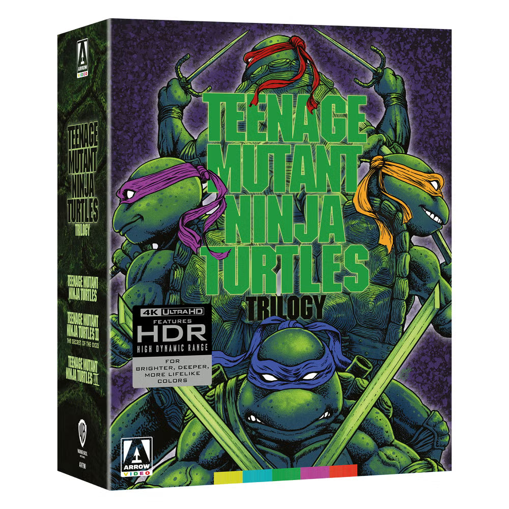 TMNT - Teenage Mutant Ninja Turtles (3 Films) (1990-1993) Movie Collection - Limited Edition (4K UHD)