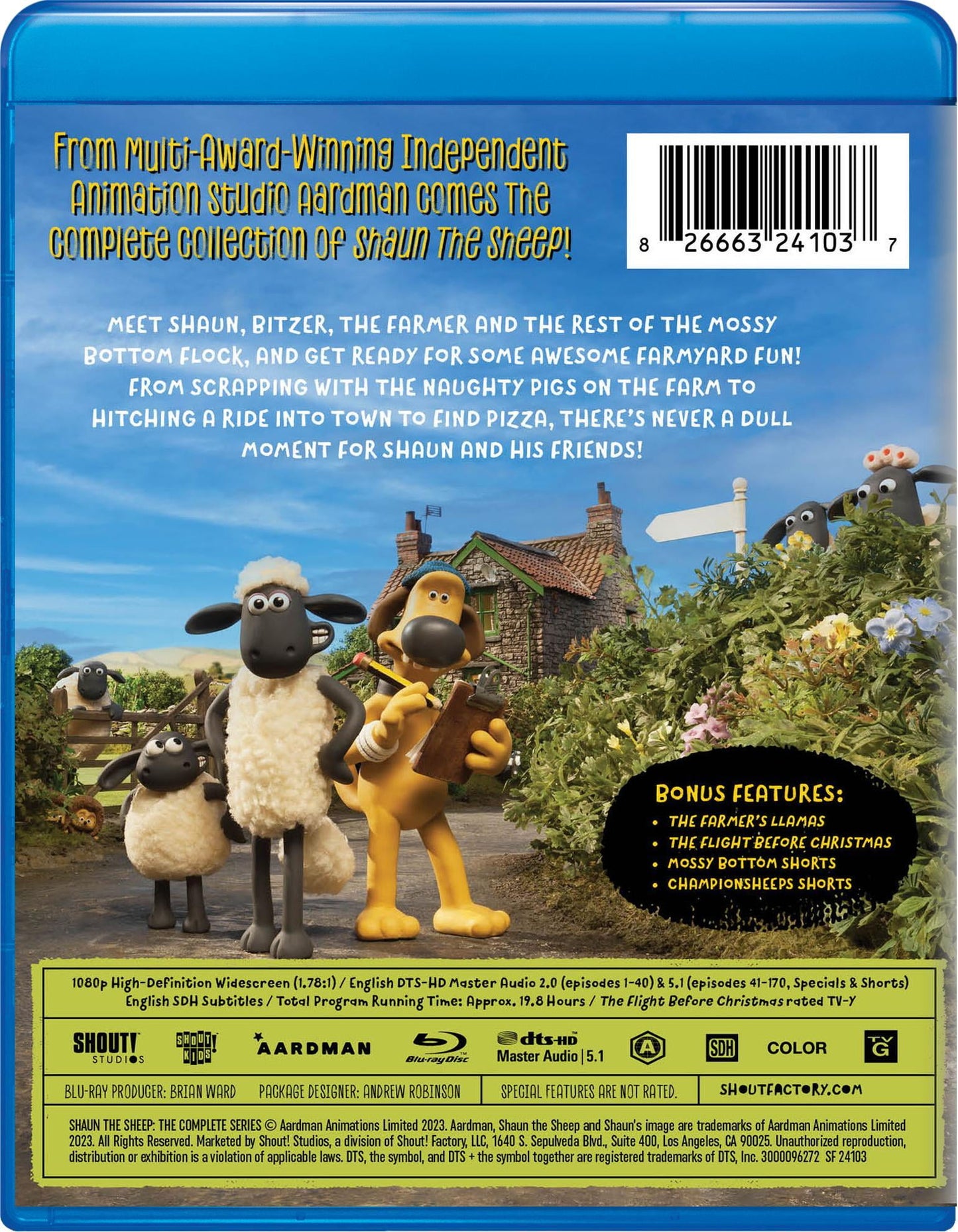 Shaun the Sheep: The Complete Series (Blu-ray)