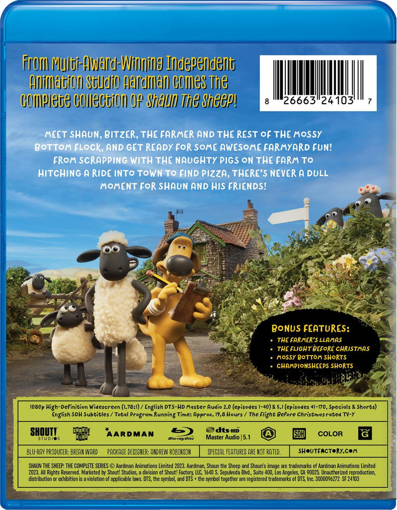 Shaun the Sheep: The Complete Series (Blu-ray)