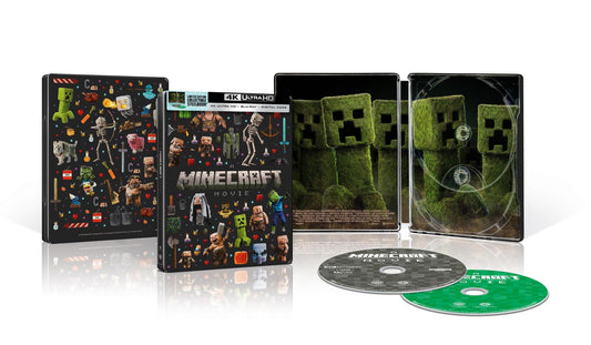 A Minecraft Movie - Limited Edition Steelbook (4K Ultra HD + Blu-ray + Digital)
