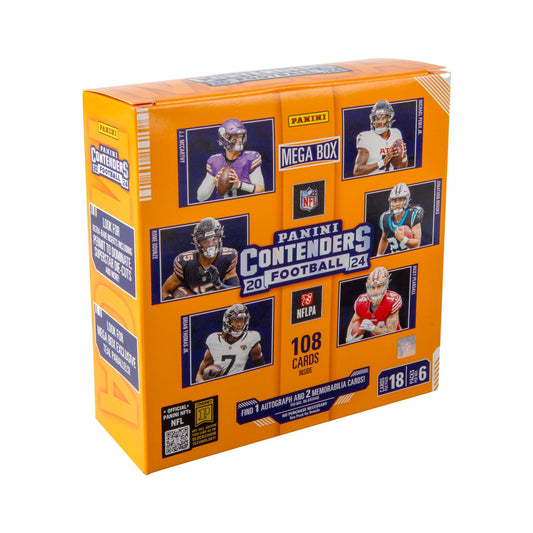 2024 Contenders Football Trading Cards Mega Box