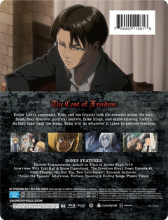 Attack on Titan: Season 3 Limited Edition Steelbook Complete Set (Blu-ray)