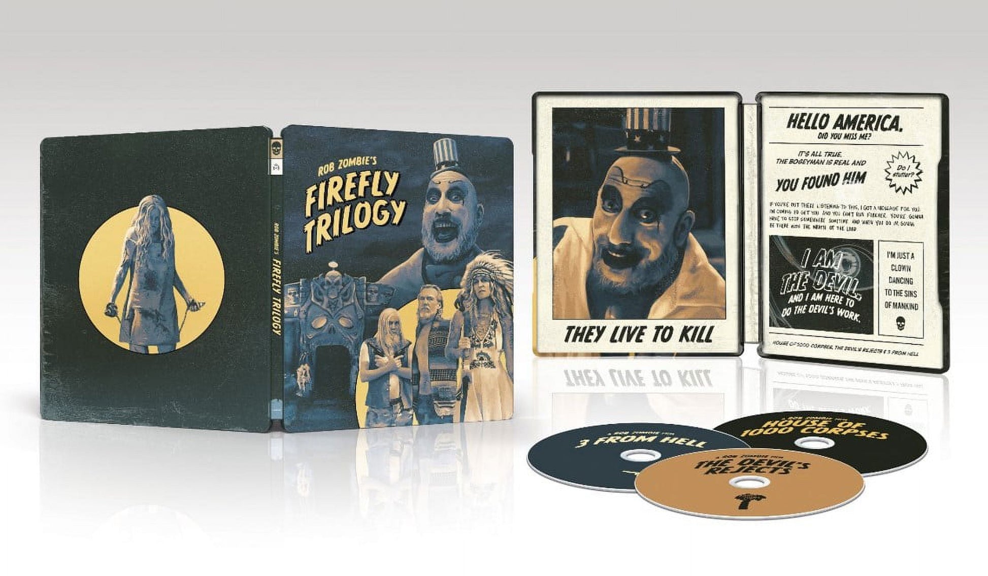 Rob Zombie’s Firefly Trilogy - Limited Edition Steelbook (Blu-ray + Digital)