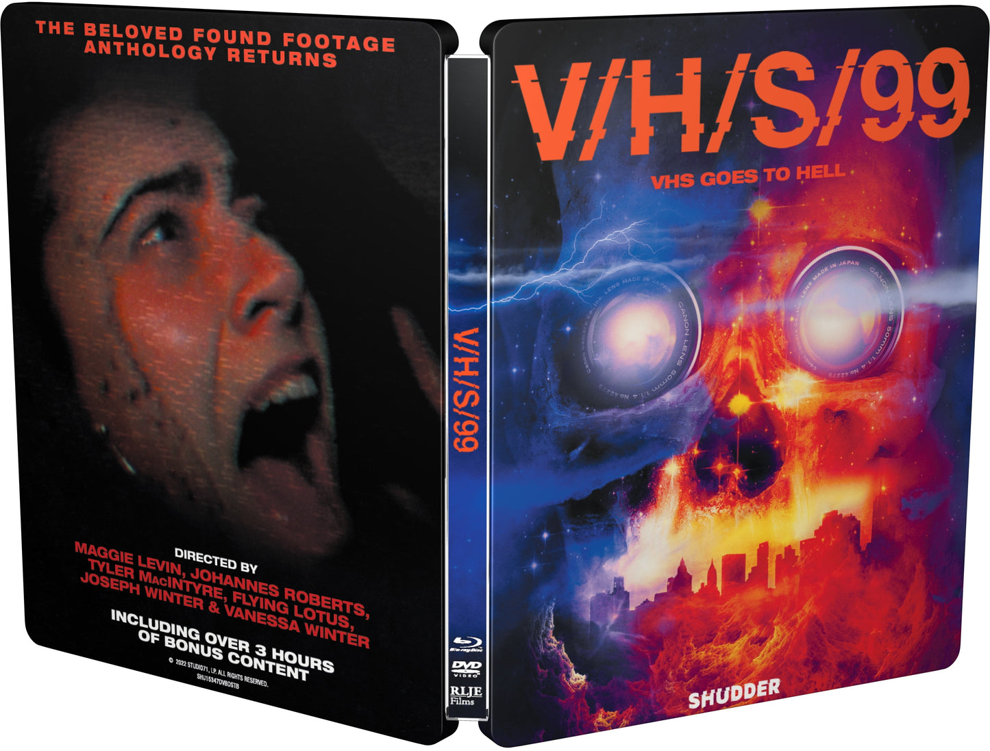V/H/S/99 - Limited Edition Steelbook (Blu-ray + DVD)