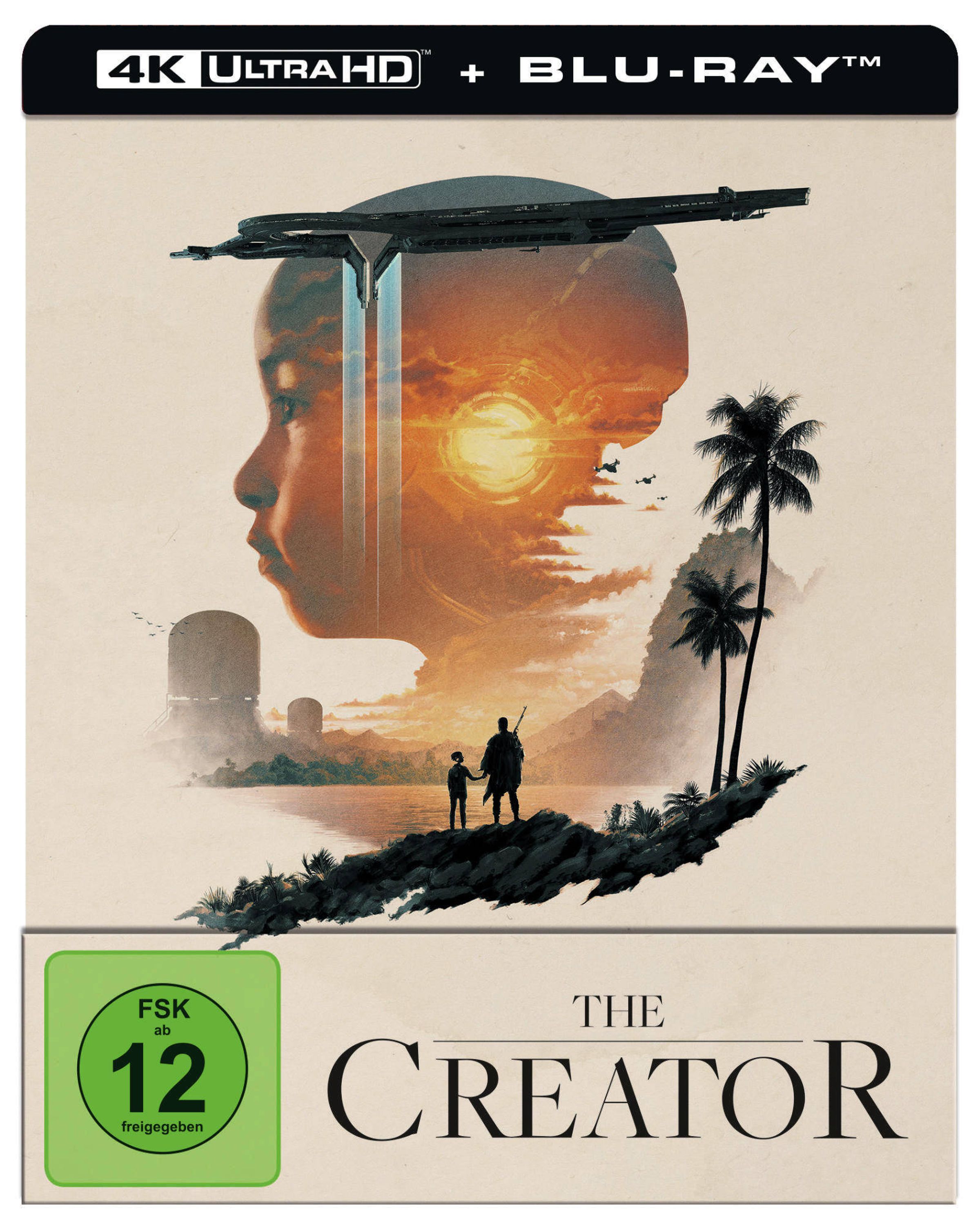 The Creator limited edition 4K Ultra HD and Blu-ray SteelBook