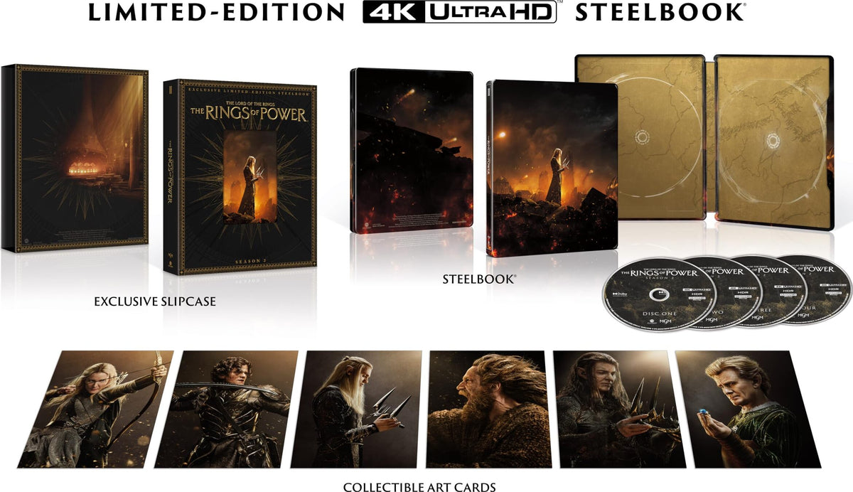 The Lord of the Rings: The Rings of Power - Season Two - Limited Edition Steelbook (4K Ultra HD)-3