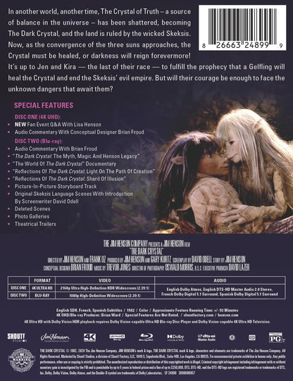 Dark Crystal - Limited Edition Steelbook (4K Ultra HD + Blu-ray)