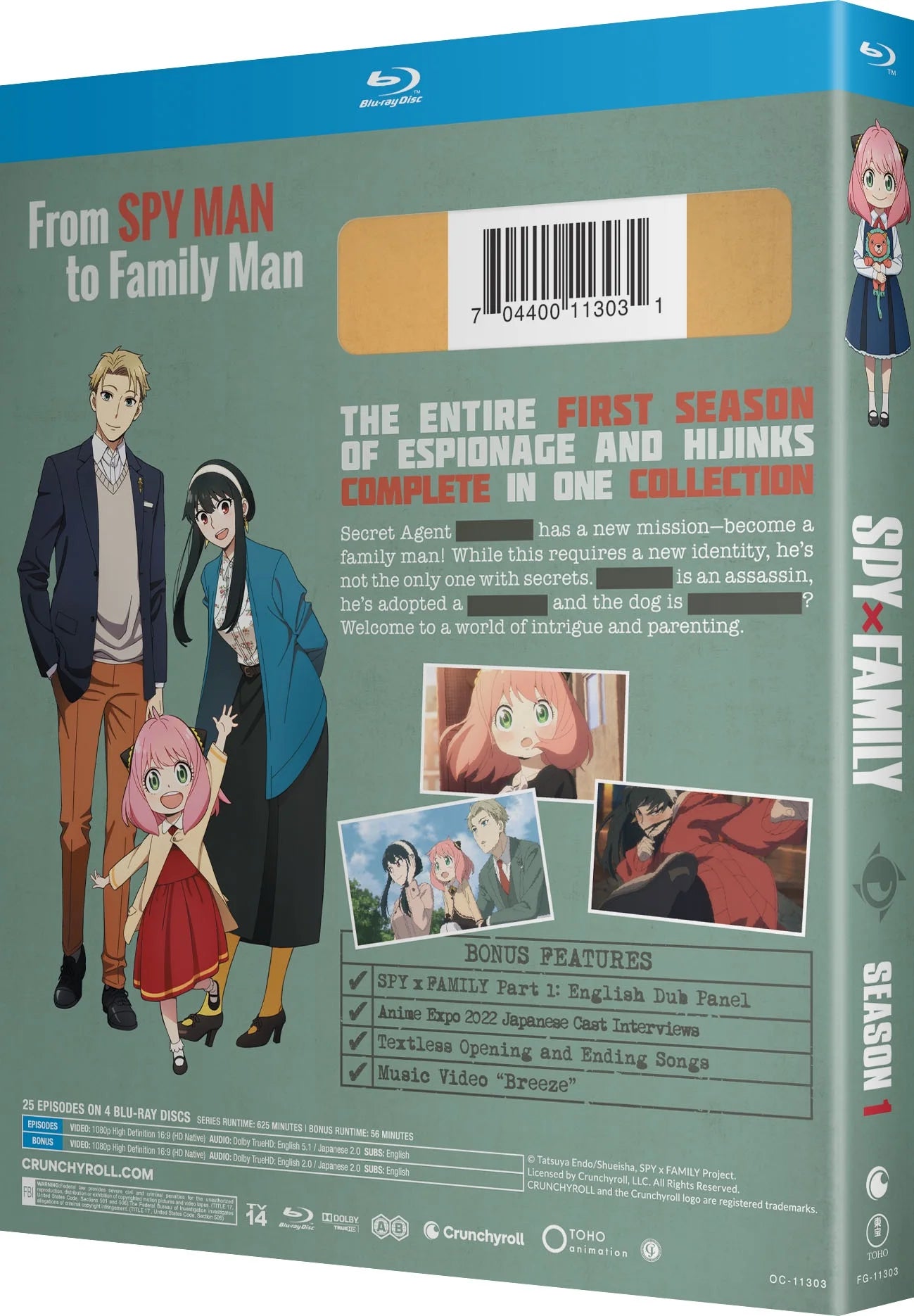 Spy X Family: Season 1 - Limited Edition (Blu-ray) 