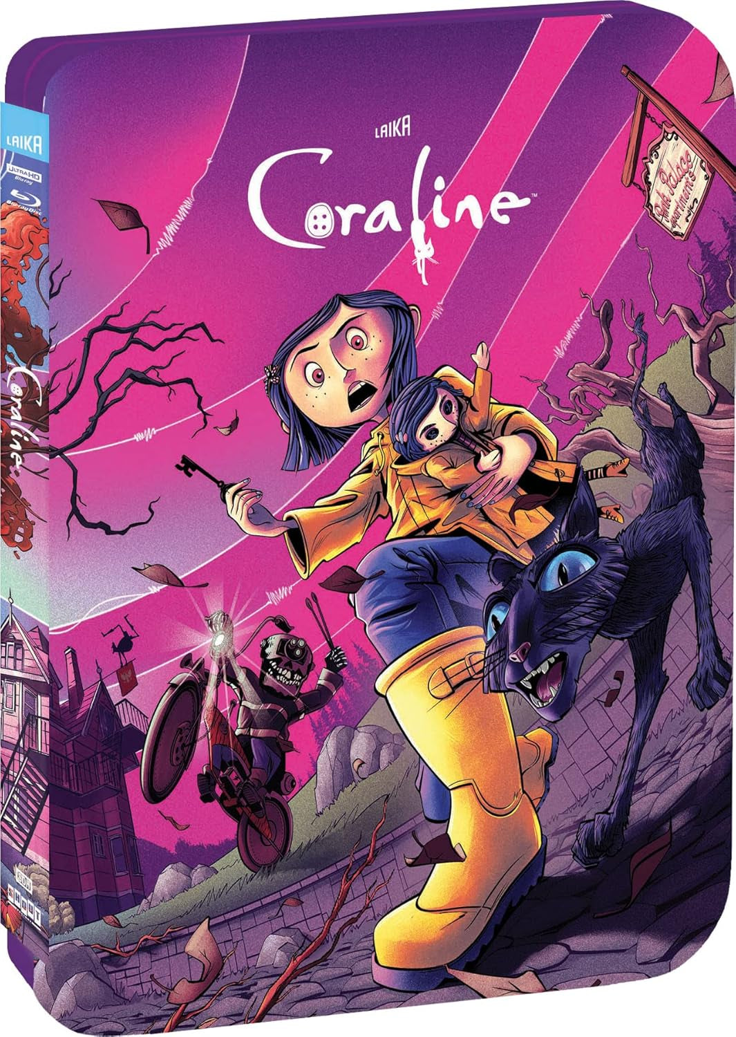 Coraline - Limited Edition Steelbook (4K Ultra HD + Blu-ray)