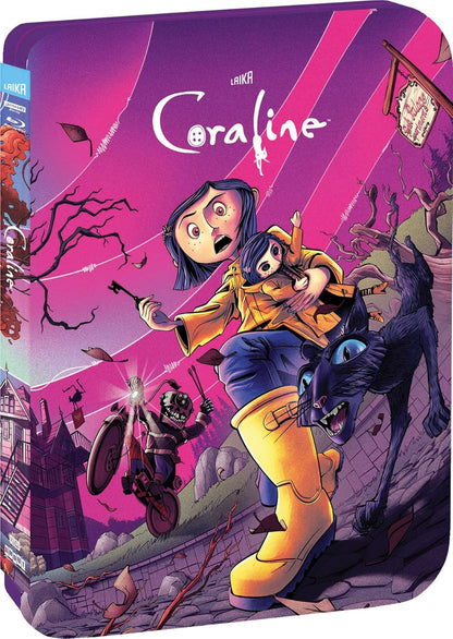 Coraline - Limited Edition Steelbook (4K Ultra HD + Blu-ray)