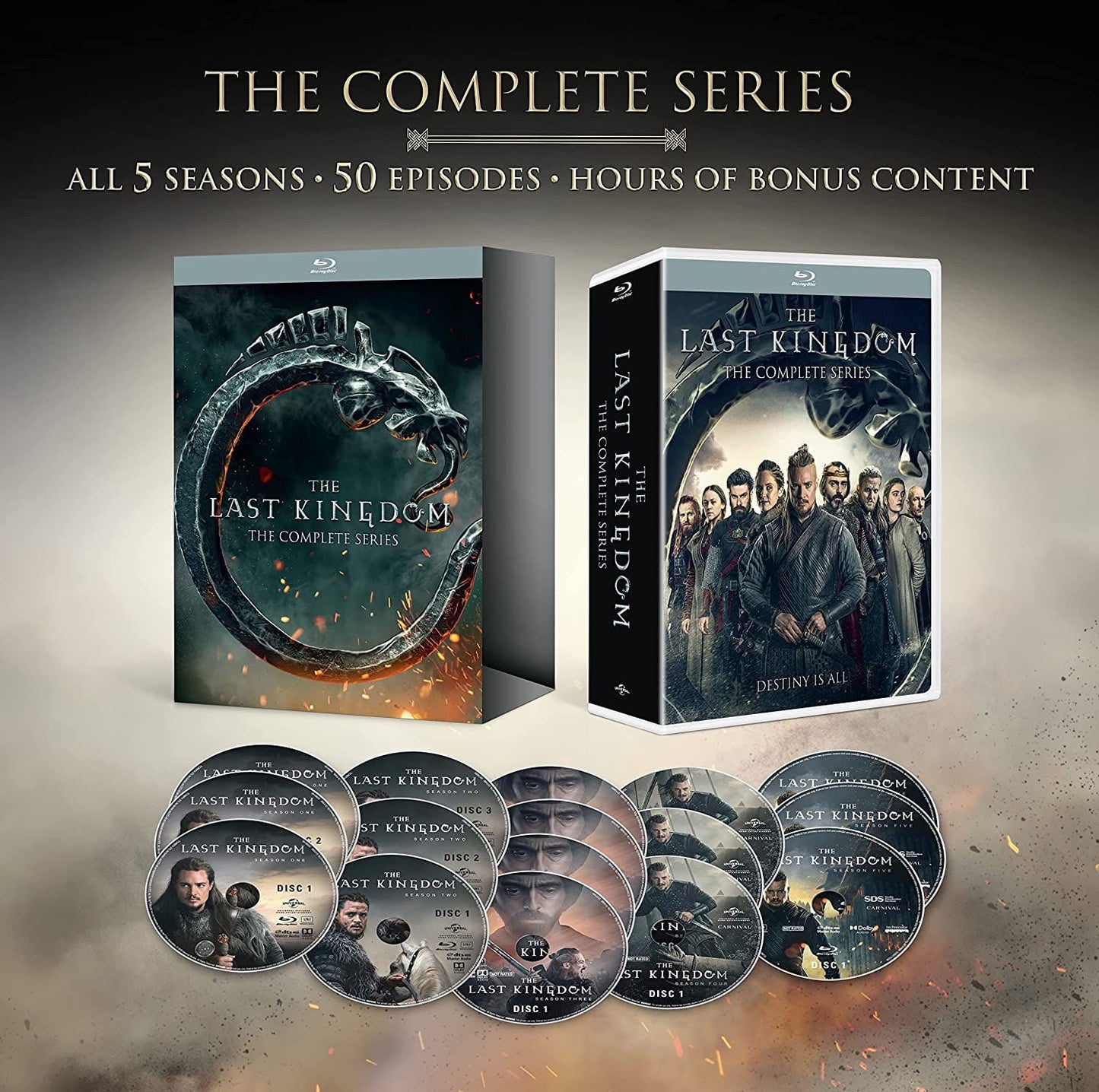 The Last Kingdom: The Complete Series - Limited Edition Box Set (Blu-ray)