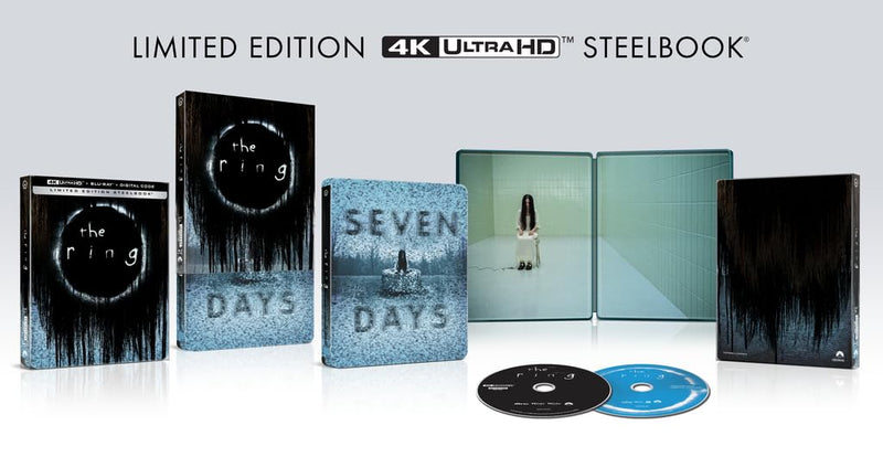 The Ring Steelbook [4K UHD + Blu-Ray + Digital]-1