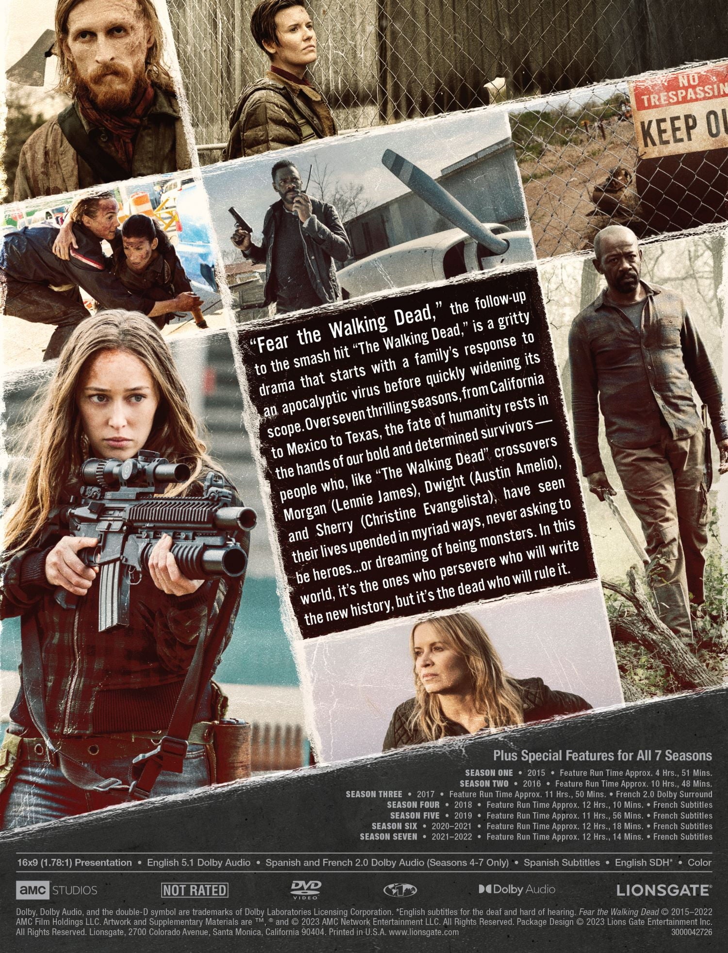 Fear The Walking Dead: The Complete Collection - Limited Edition (DVD)