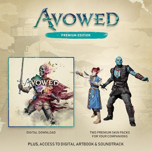Avowed – Premium Edition SteelBook – Xbox Series X|S and Windows Digital Code (Code in Box)-5