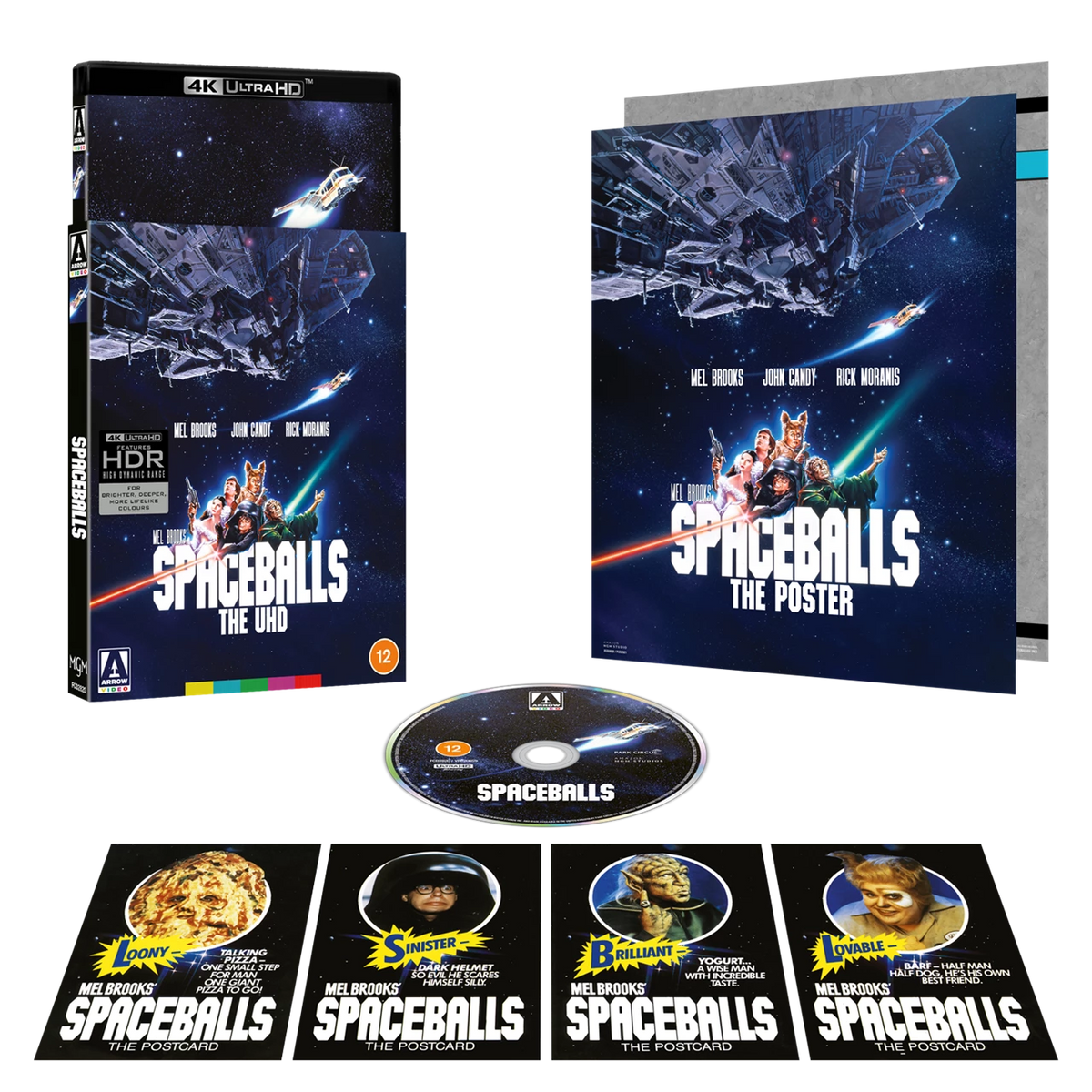 Spaceballs - Arrow Limited Edition (4K Ultra HD) - product image 1