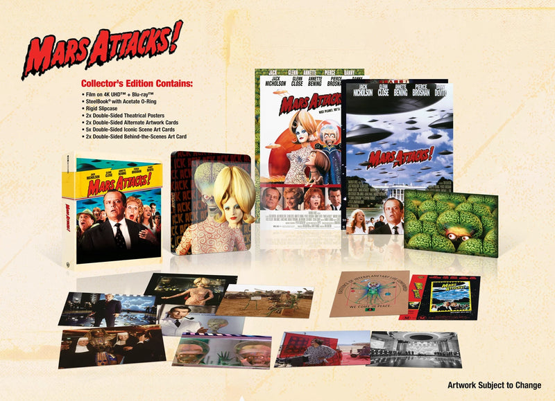 Mars Attacks! - Collector's Edition with SteelBook (4K Ultra HD + Bluray) - product image 1