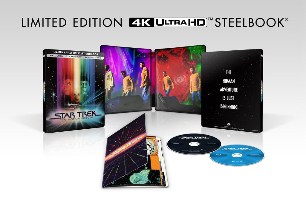 Star Trek I: The Motion Picture Steelbook [4K UHD + Blu-Ray + Digital]