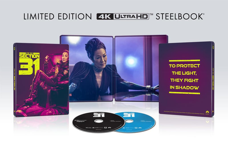 Star Trek: Section 31 [4K UHD Steelbook + Blu-Ray]-1