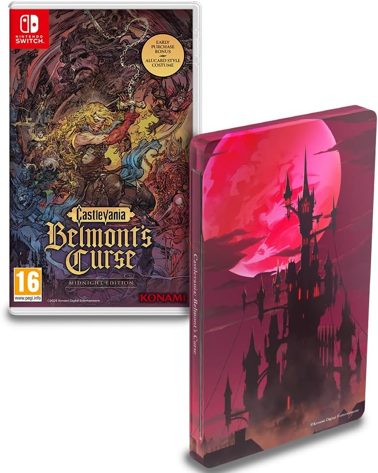 Castlevania: Belmont’s Curse - Midnight Edition Steelbook Bundle
