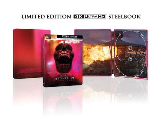 Final Destination: Bloodlines - Limited Edition Steelbook (4K Ultra HD + Blu-ray + Digital)