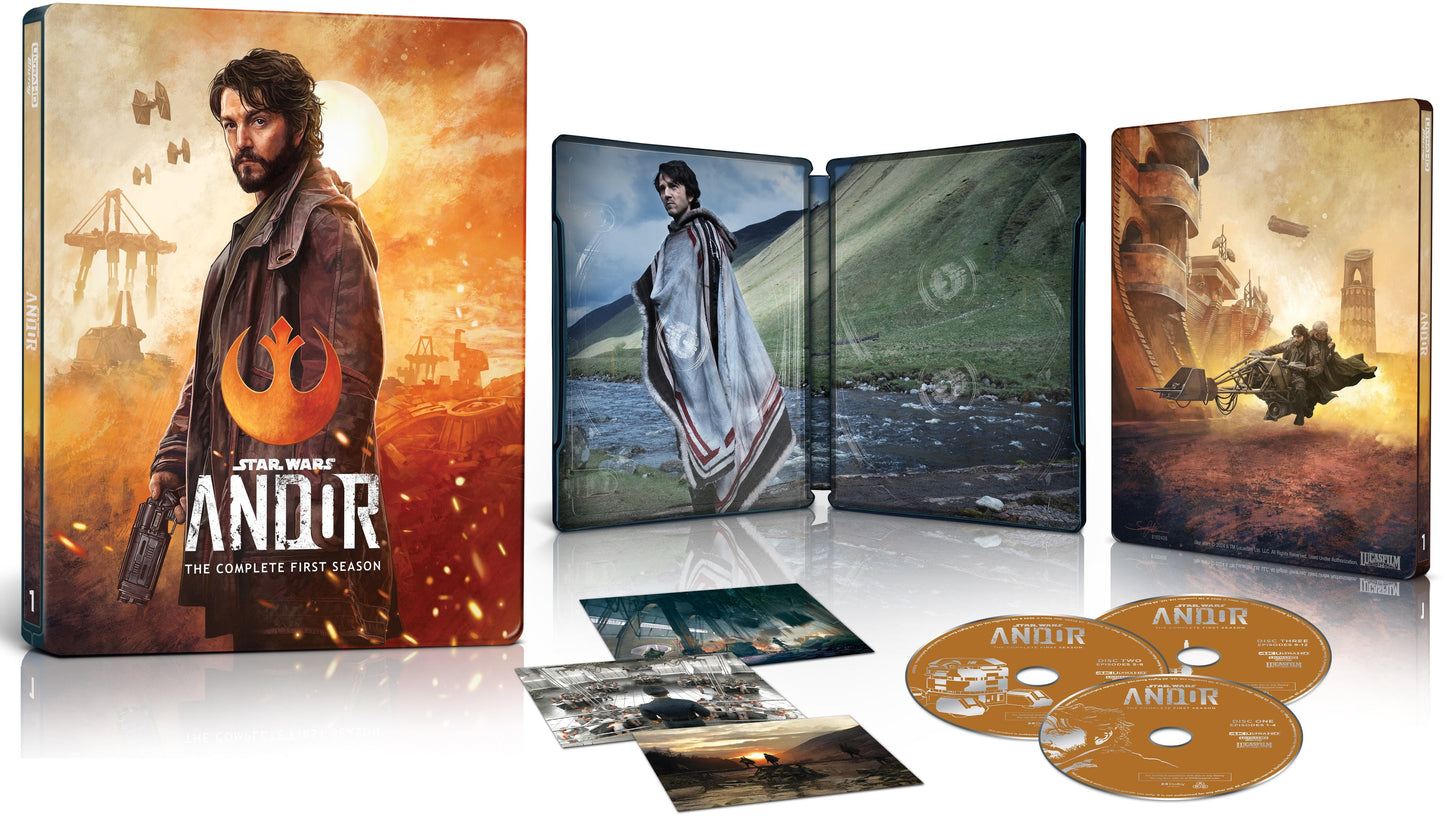 Andor: The Complete First Season - Limited Edition Steelbook (4K Ultra HD)