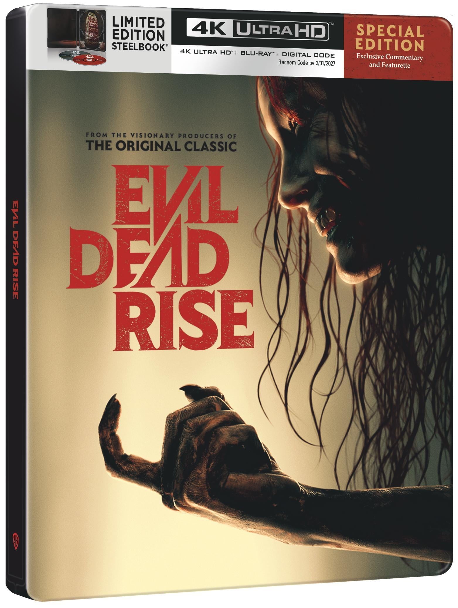 Evil Dead Rise - Steelbook (4K Ultra HD + Blu-ray + Digital Copy)