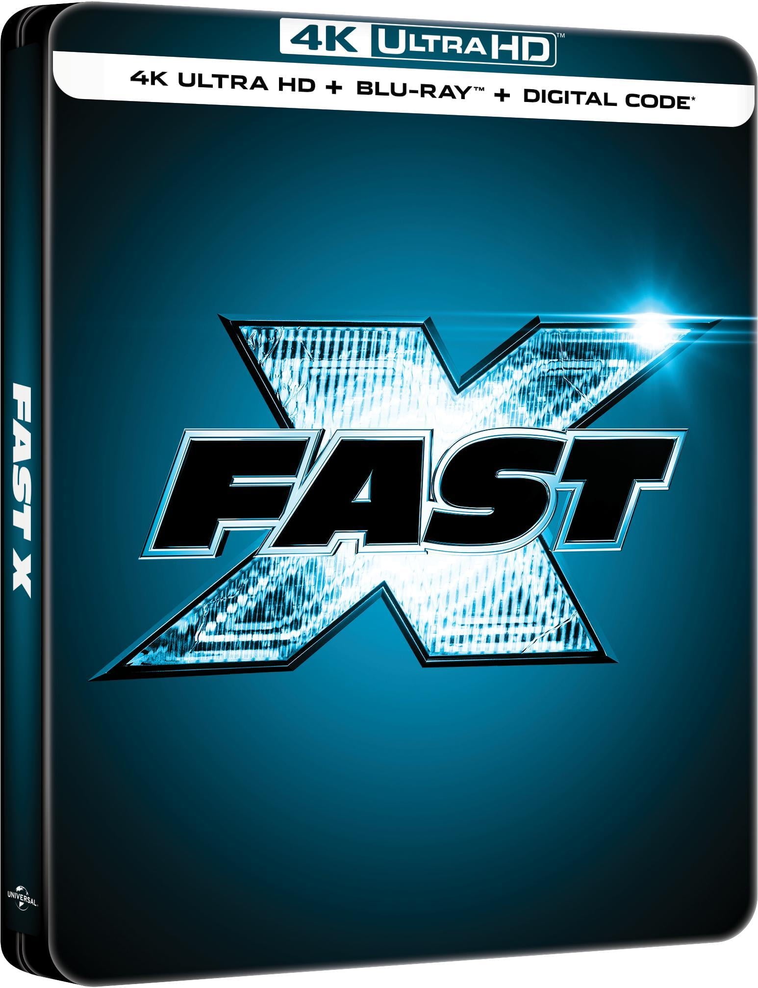 Fast X (2023) Steelbook (4K Ultra HD + Blu-ray + Digital)