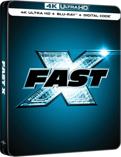 Fast X (2023) Steelbook (4K Ultra HD + Blu-ray + Digital)