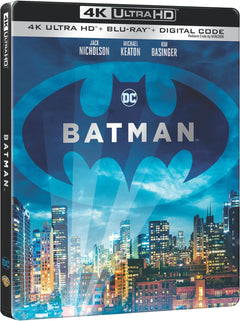 Batman (1989) Steelbook [4K Ultra HD + Blu-ray + Digital]-1