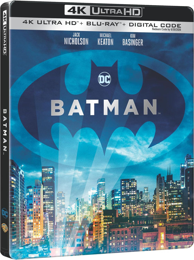 Batman (1989) Steelbook [4K Ultra HD + Blu-ray + Digital]-1