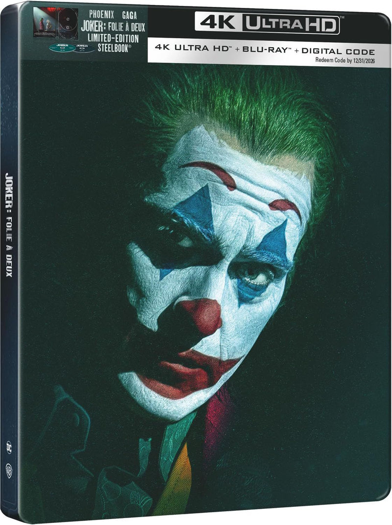 Joker: Folie A Deux (4K Ultra Steelbook + Blu-ray + Digital)-2