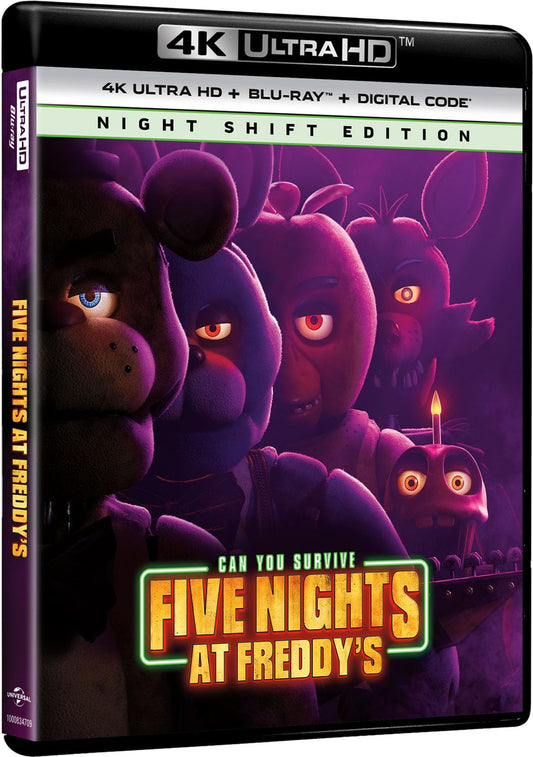 Five Nights at Freddy's - Night Shift Edition [4K Ultra HD + Blu-ray + Digital]