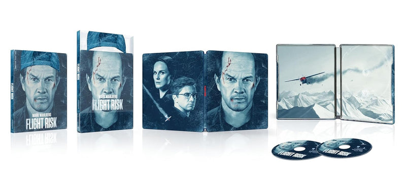 Flight Risk Limited Edition Steelbook [4K + Blu-Ray + Digital]-1
