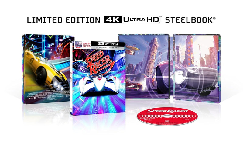 Speed Racer - Limited Edition Steelbook (4K Ultra HD + Digital)-1