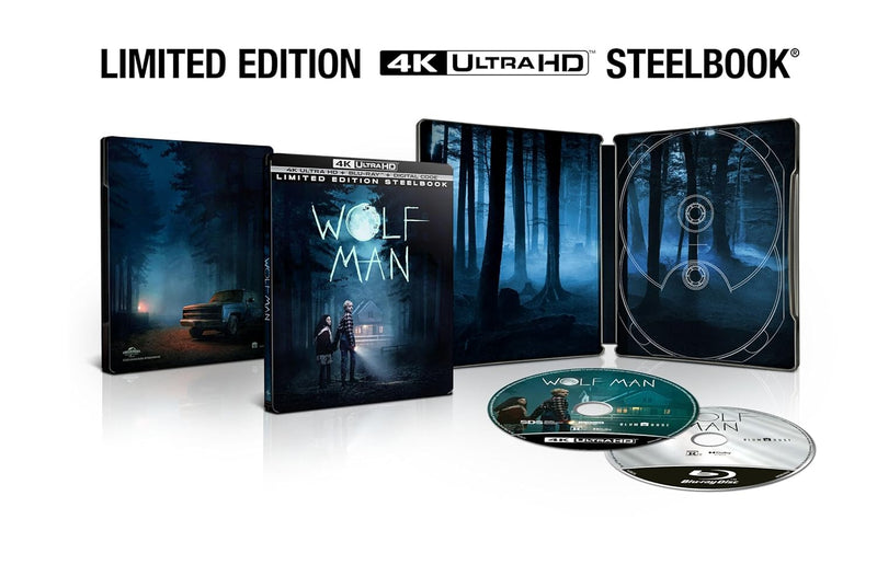 Wolf Man - Limited Edition Steelbook (4K Ultra HD + Blu-ray + Digital)-1