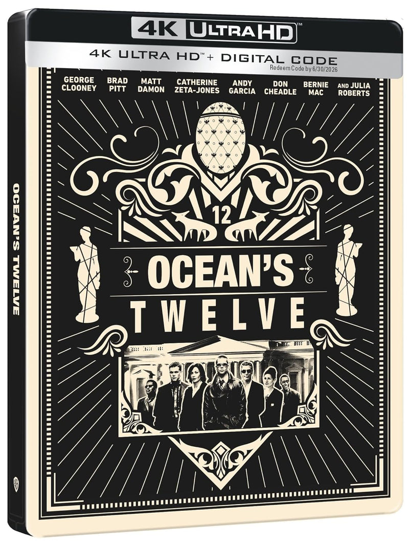 Ocean's Twelve - Steelbook (4K Ultra HD + Digital)-2